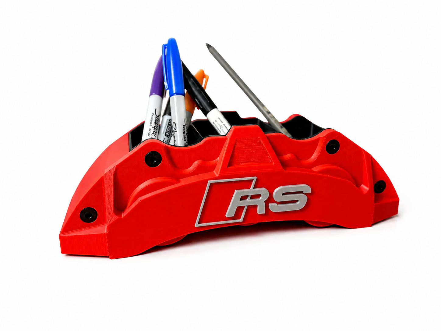 Custom Brake Caliper Desk Organizer – Choose Your Brand & Color