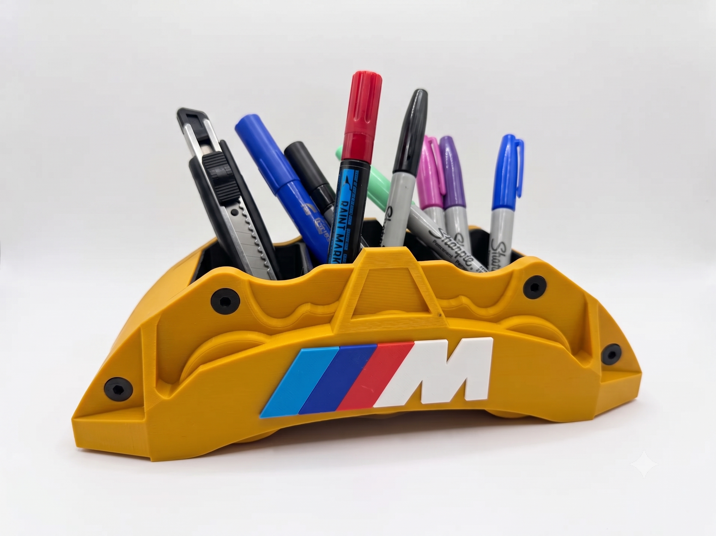 Custom Brake Caliper Desk Organizer – Choose Your Brand & Color