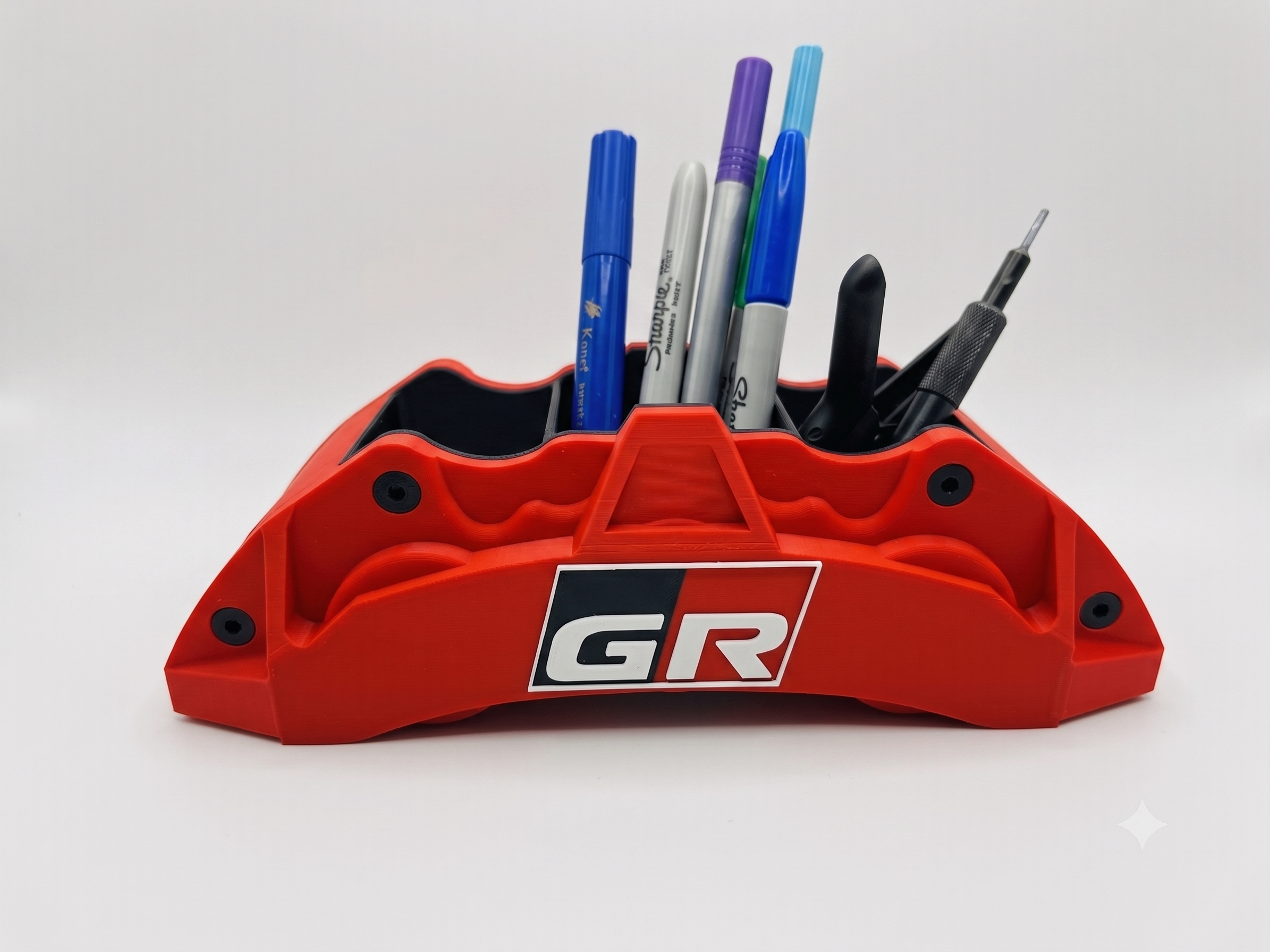 Custom Brake Caliper Desk Organizer – Choose Your Brand & Color
