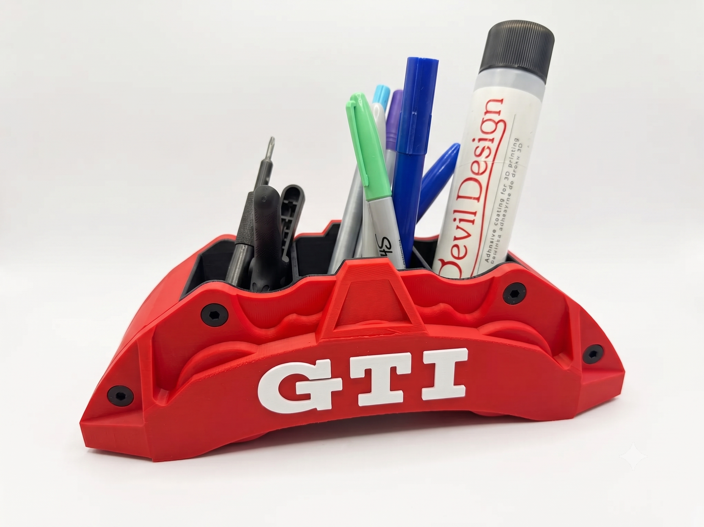 Custom Brake Caliper Desk Organizer – Choose Your Brand & Color
