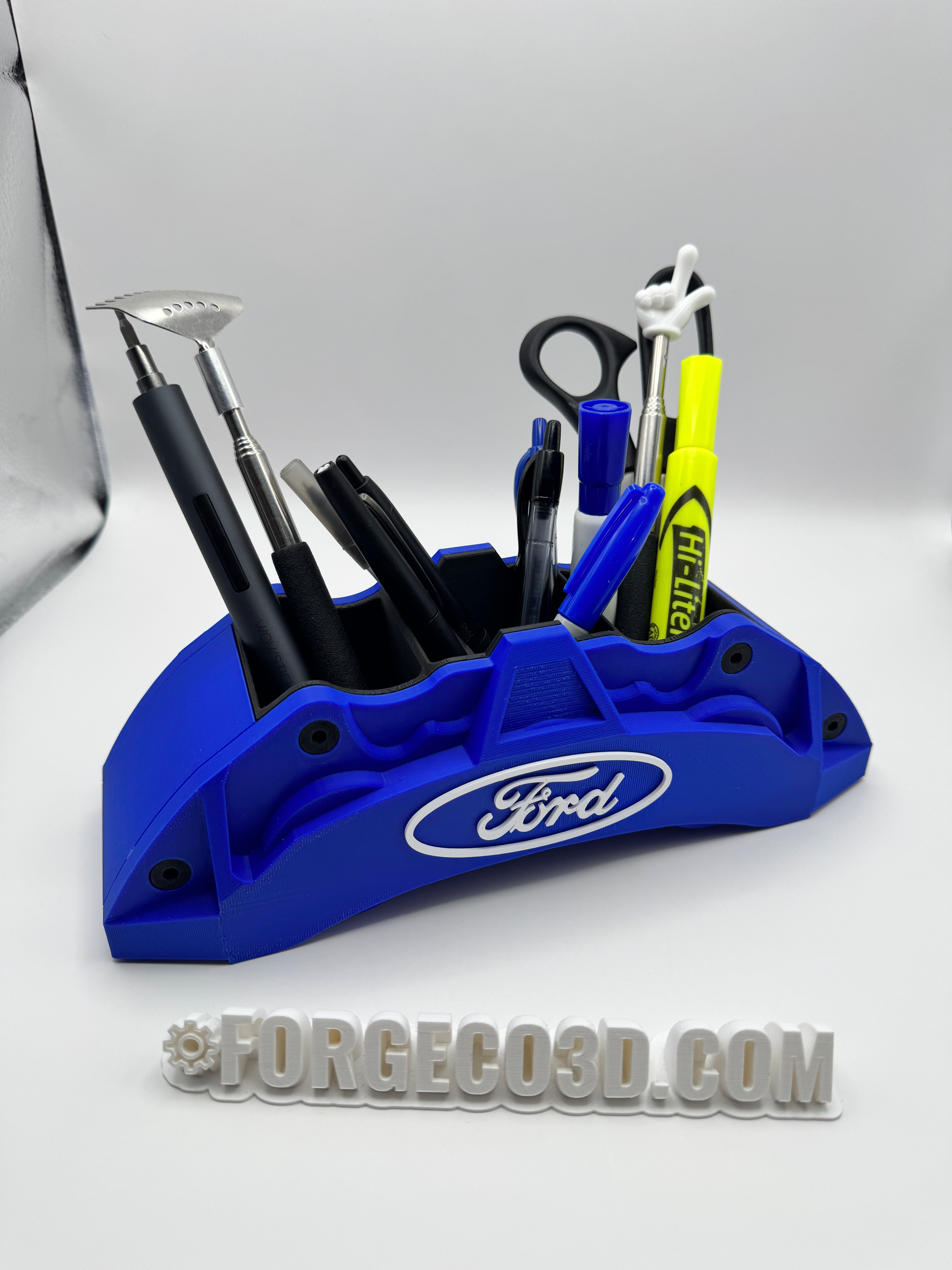 Custom Brake Caliper Desk Organizer – Choose Your Brand & Color