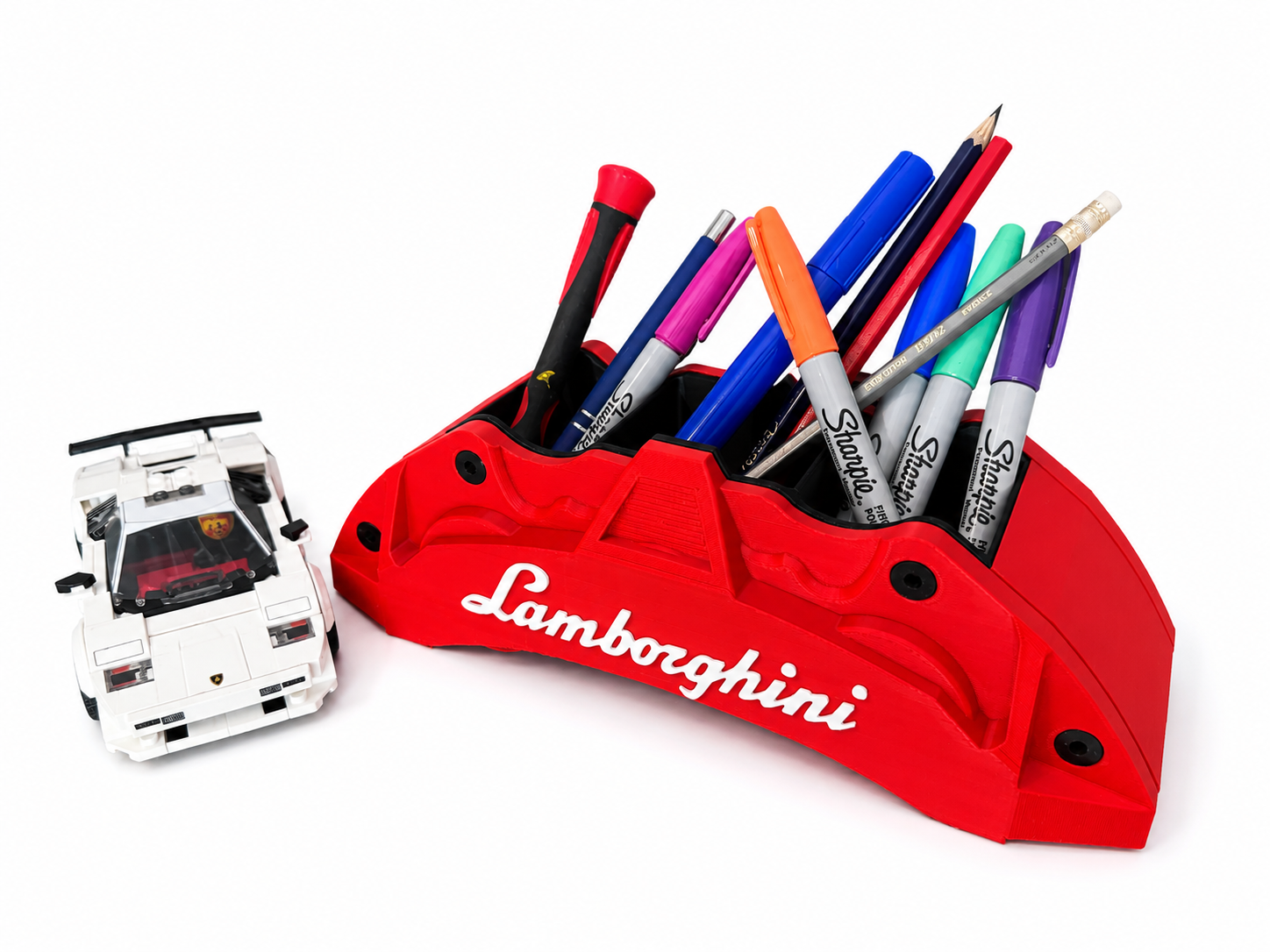 Custom Brake Caliper Desk Organizer – Choose Your Brand & Color