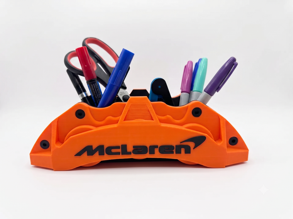 Custom Brake Caliper Desk Organizer – Choose Your Brand & Color