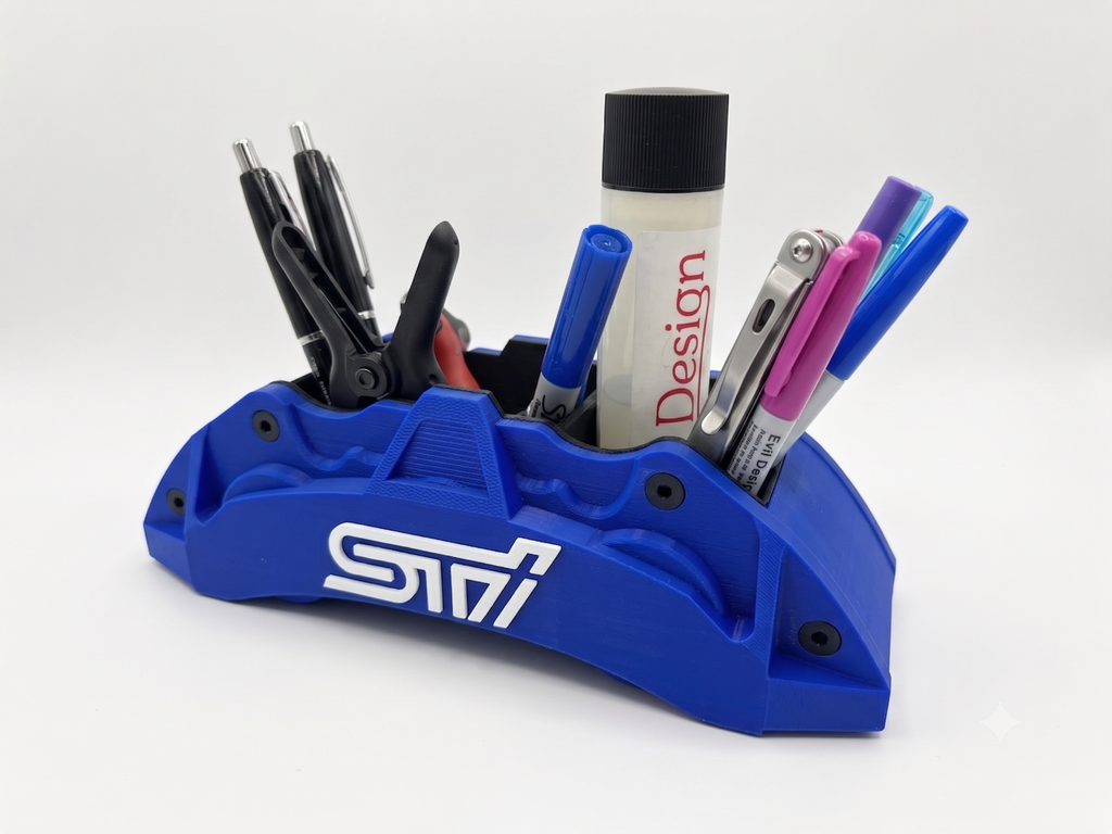 Custom Brake Caliper Desk Organizer – Choose Your Brand & Color