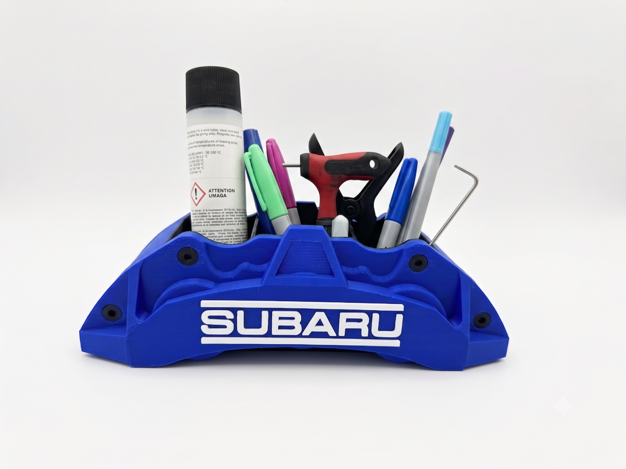 Custom Brake Caliper Desk Organizer – Choose Your Brand & Color