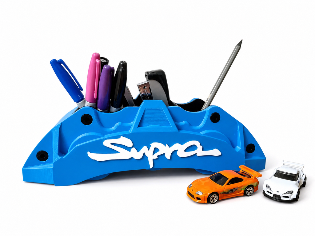 Custom Brake Caliper Desk Organizer – Choose Your Brand & Color