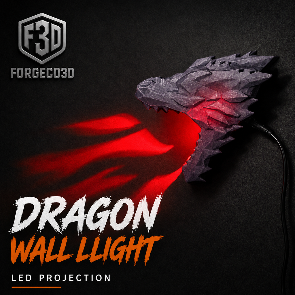 Dragon’s Breath LED Projection Wall Light