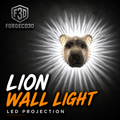 King of the Wall LED Lion Projection Light