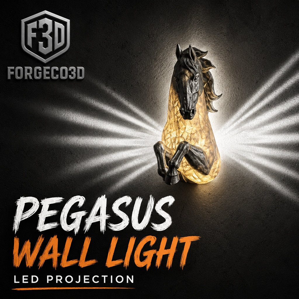 Celestial Pegasus LED Projection Wall Light